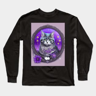 Goth Kitten Long Sleeve T-Shirt